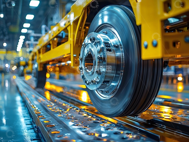 高清大图下载【趣麦麦图】工业自动化运输车