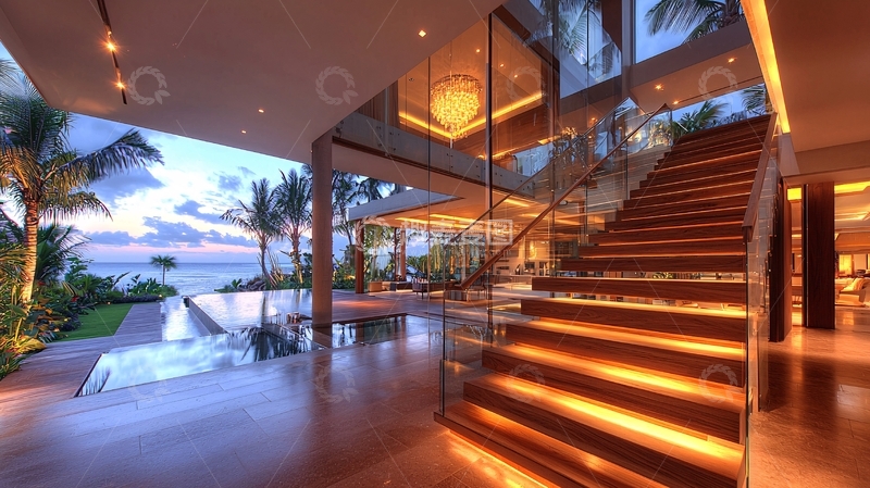 高清大图下载【趣麦麦图】海景豪宅室内设计