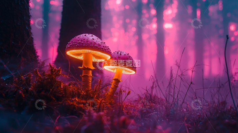 高清大图下载【趣麦麦图】梦幻森林
