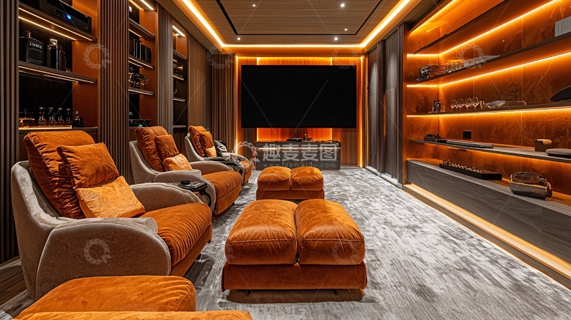 高清大图下载【趣麦麦图】高端私人影院