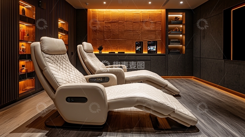 高清大图下载【趣麦麦图】豪华家庭影院躺椅