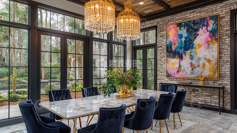 高清大图下载【趣麦麦图】豪华餐厅