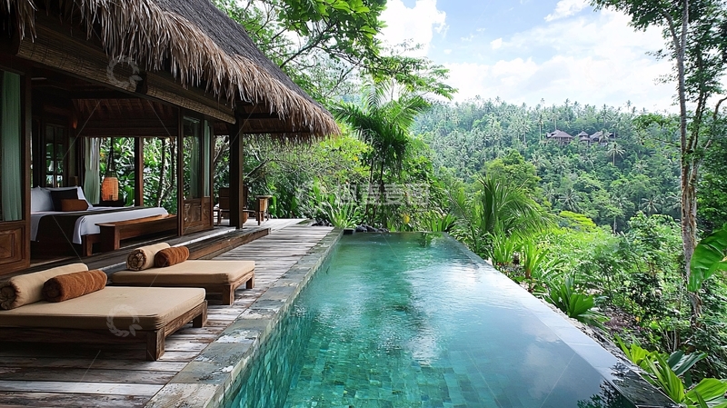 高清大图下载【趣麦麦图】巴厘岛度假别墅