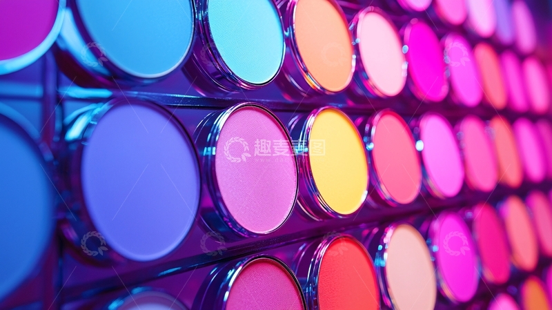 高清大图下载【趣麦麦图】彩妆盘