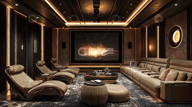 高清大图下载【趣麦麦图】高端私人影院