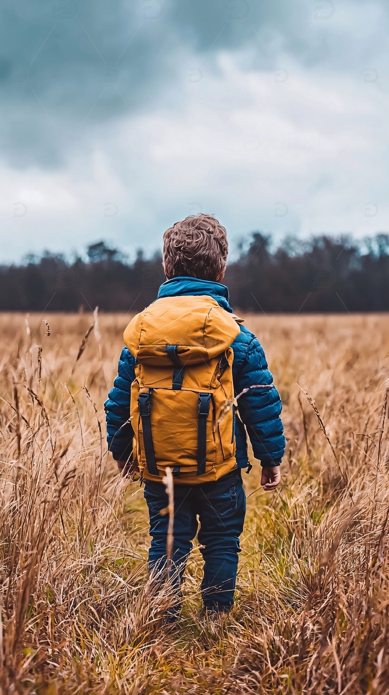 高清大图下载【趣麦麦图】乡村的亲子活动