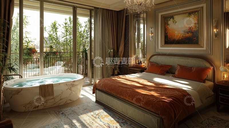 高清大图下载【趣麦麦图】欧式卧室