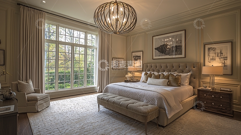 高清大图下载【趣麦麦图】豪华卧室