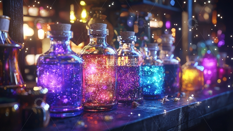 高清大图下载【趣麦麦图】魔法药水