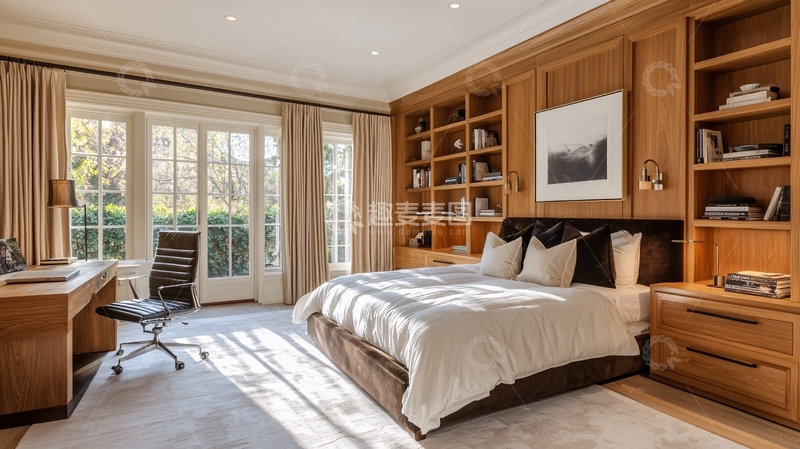 高清大图下载【趣麦麦图】豪华卧室设计1