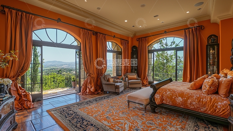 高清大图下载【趣麦麦图】豪华卧室