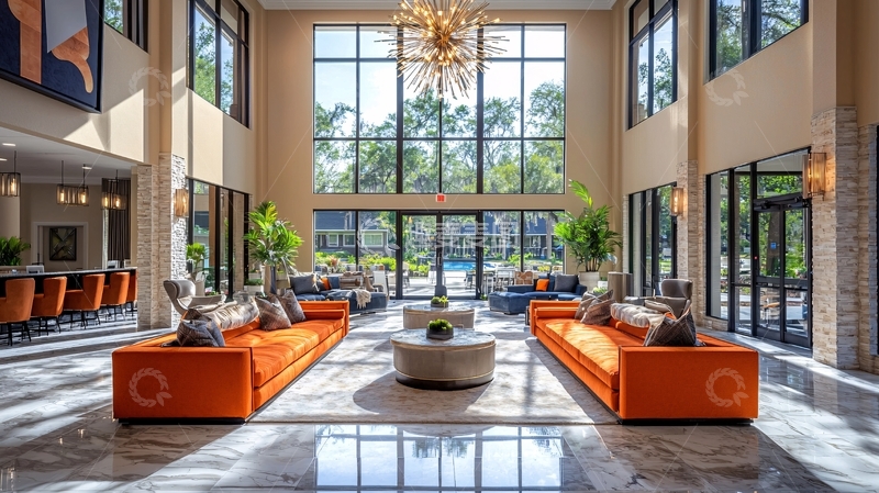 高清大图下载【趣麦麦图】豪华酒店大堂