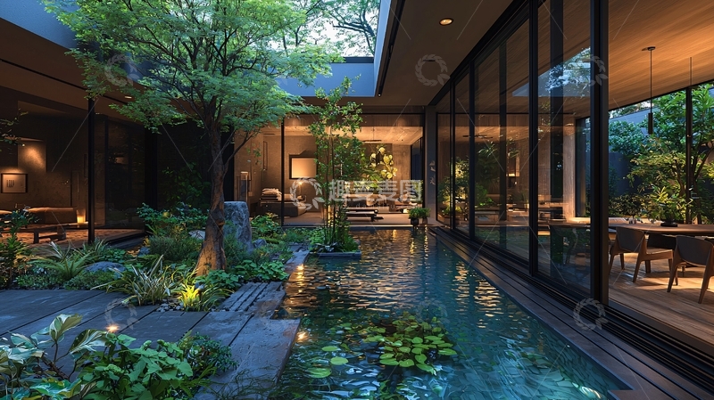 高清大图下载【趣麦麦图】庭院设计