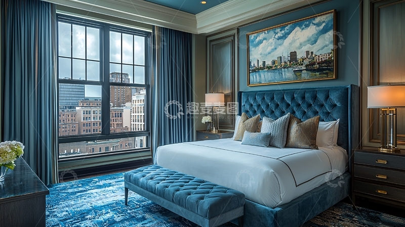 高清大图下载【趣麦麦图】酒店套房