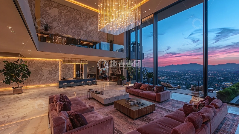 高清大图下载【趣麦麦图】高端住宅客厅