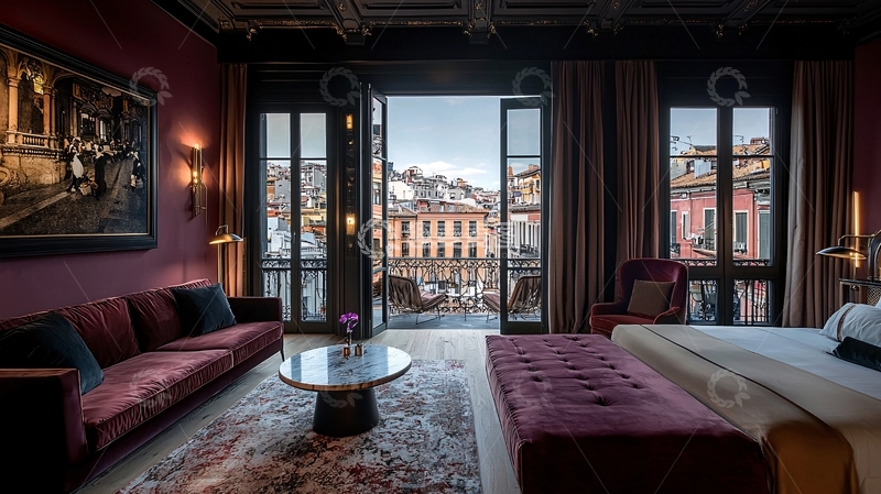 高清大图下载【趣麦麦图】酒店套房