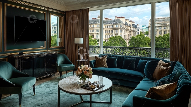 高清大图下载【趣麦麦图】奢华酒店套房