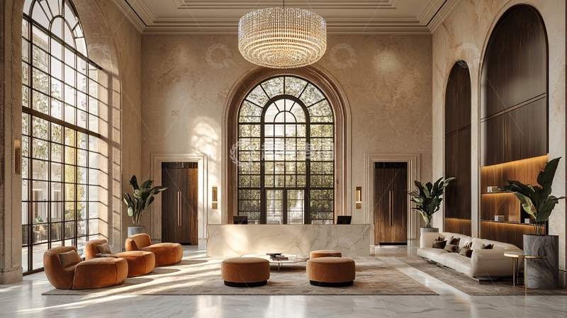 高清大图下载【趣麦麦图】豪华酒店大堂