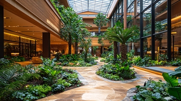 室内庭院景观