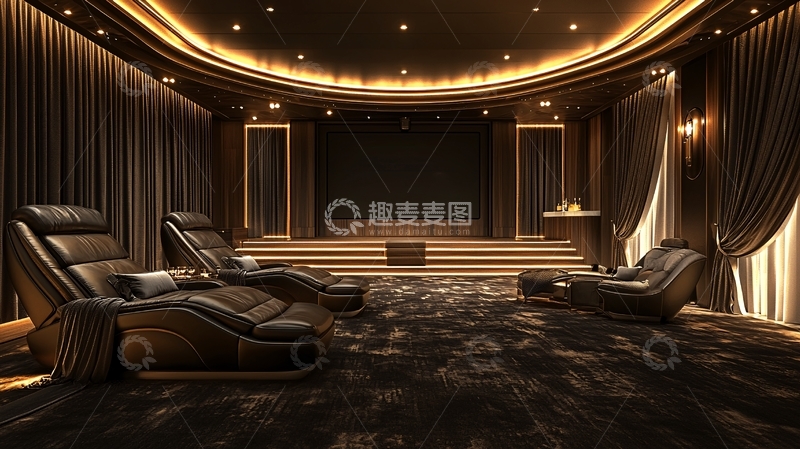 高清大图下载【趣麦麦图】豪华私人影院