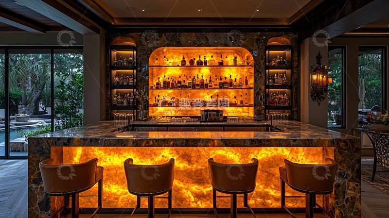 高清大图下载【趣麦麦图】奢华家酒吧