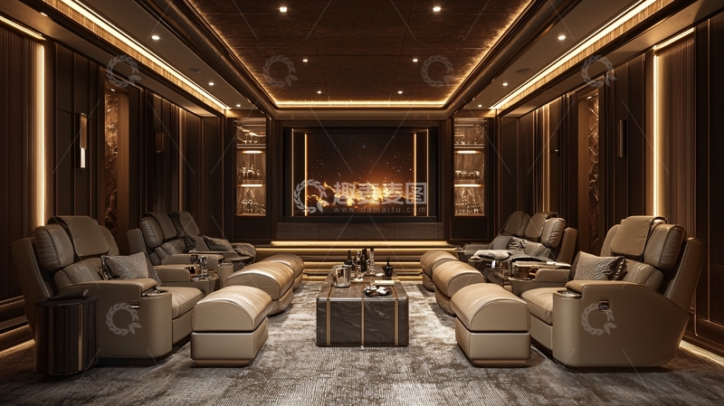 高清大图下载【趣麦麦图】高端私人影院