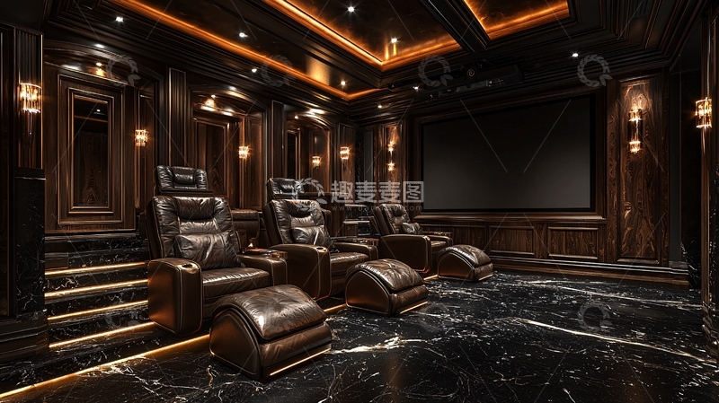 高清大图下载【趣麦麦图】豪华家庭影院