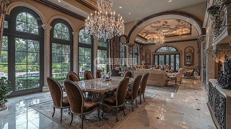 高清大图下载【趣麦麦图】豪华餐厅