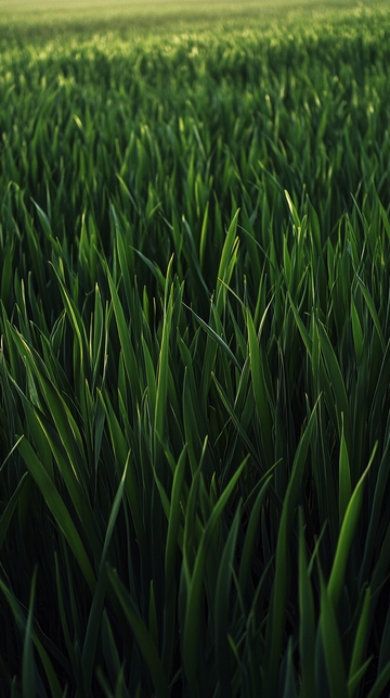 绿油油的青草地