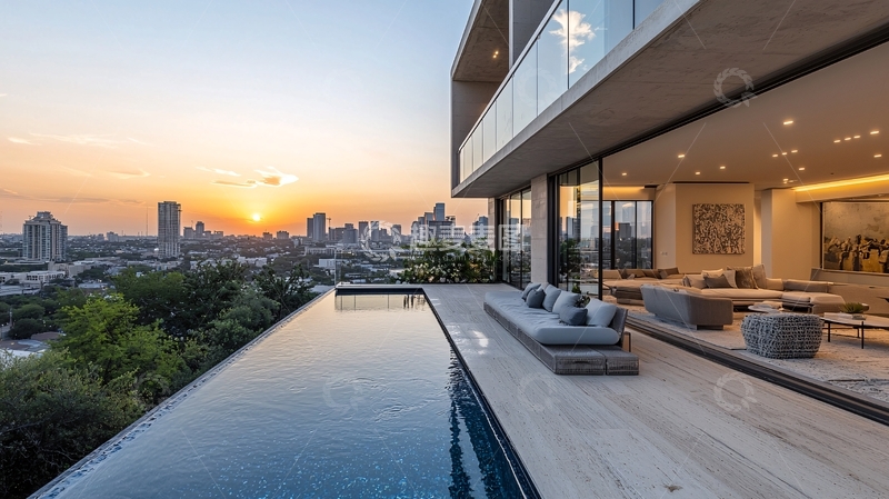 高清大图下载【趣麦麦图】现代简约别墅32