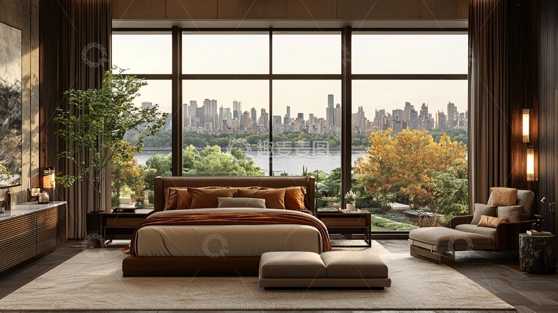 高清大图下载【趣麦麦图】豪华卧室