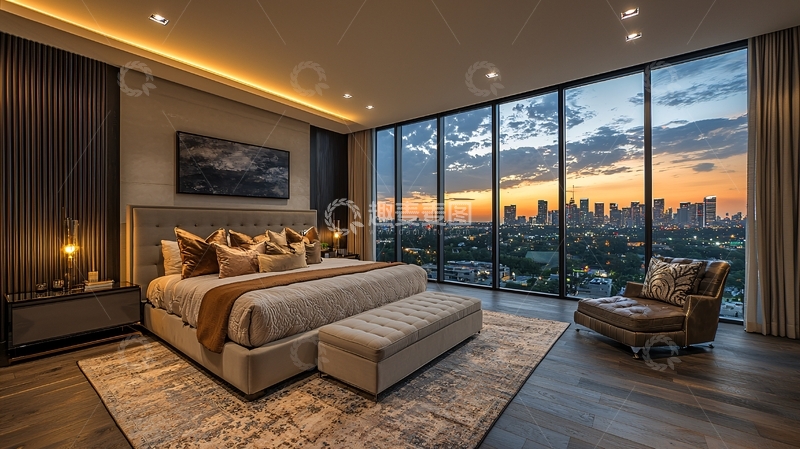 高清大图下载【趣麦麦图】豪华卧室