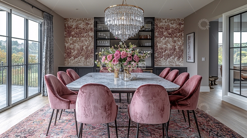 高清大图下载【趣麦麦图】豪华餐厅