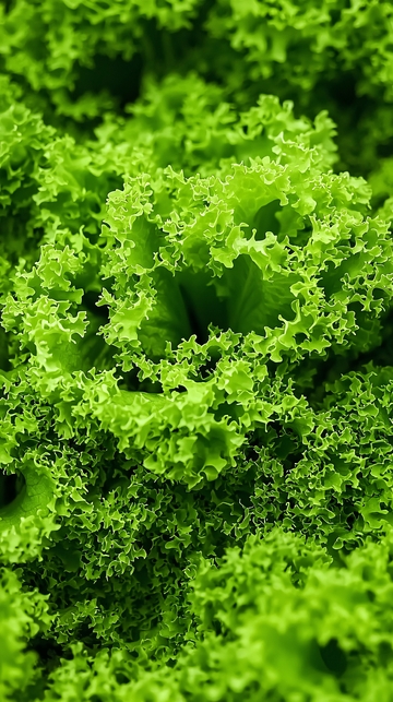 绿油油的生菜特写
