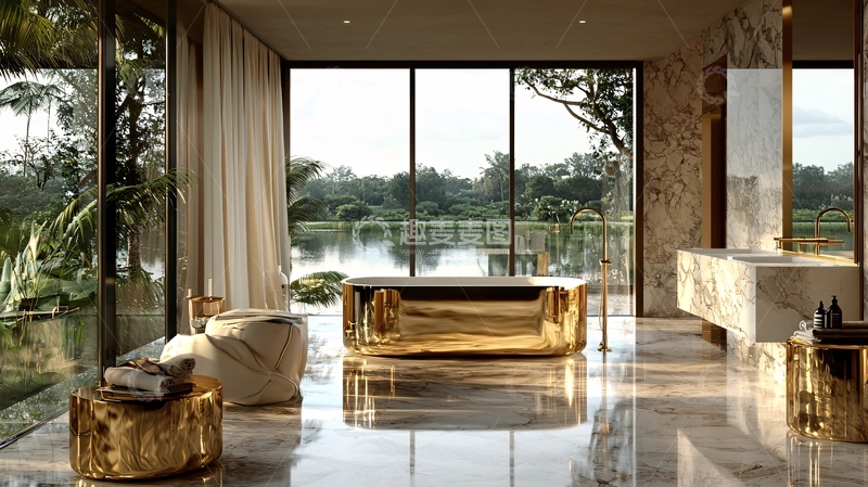 高清大图下载【趣麦麦图】豪华浴室