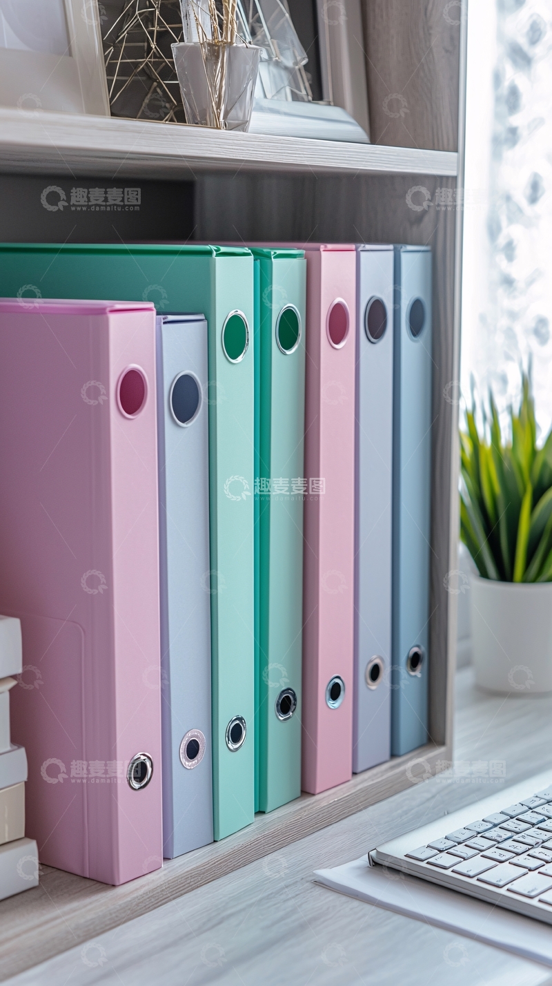 高清大图下载【趣麦麦图】彩色文件夹