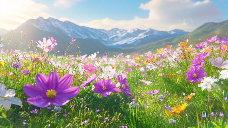 高清大图下载【趣麦麦图】高山野花