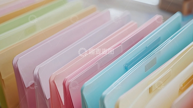 高清大图下载【趣麦麦图】彩色文件夹