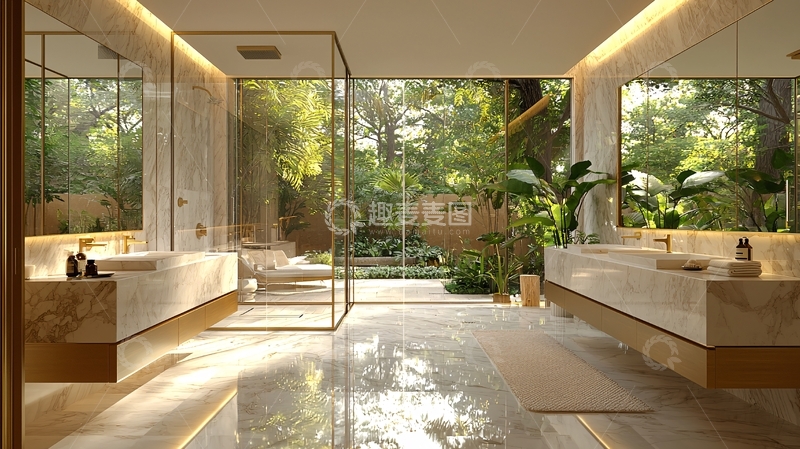 高清大图下载【趣麦麦图】豪华浴室