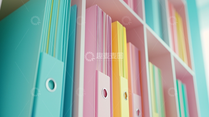 高清大图下载【趣麦麦图】彩色文件夹