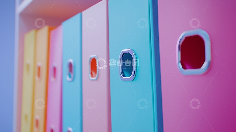 高清大图下载【趣麦麦图】彩色文件夹