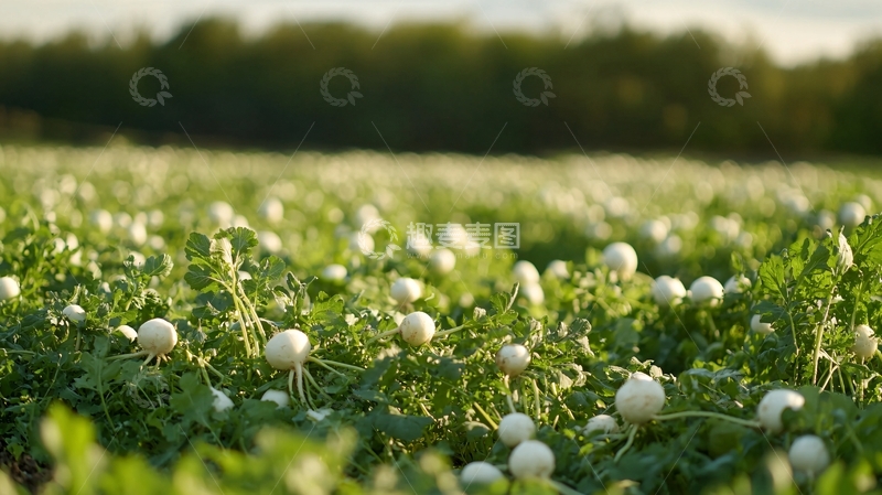 高清大图下载【趣麦麦图】田野里白色果实的特写