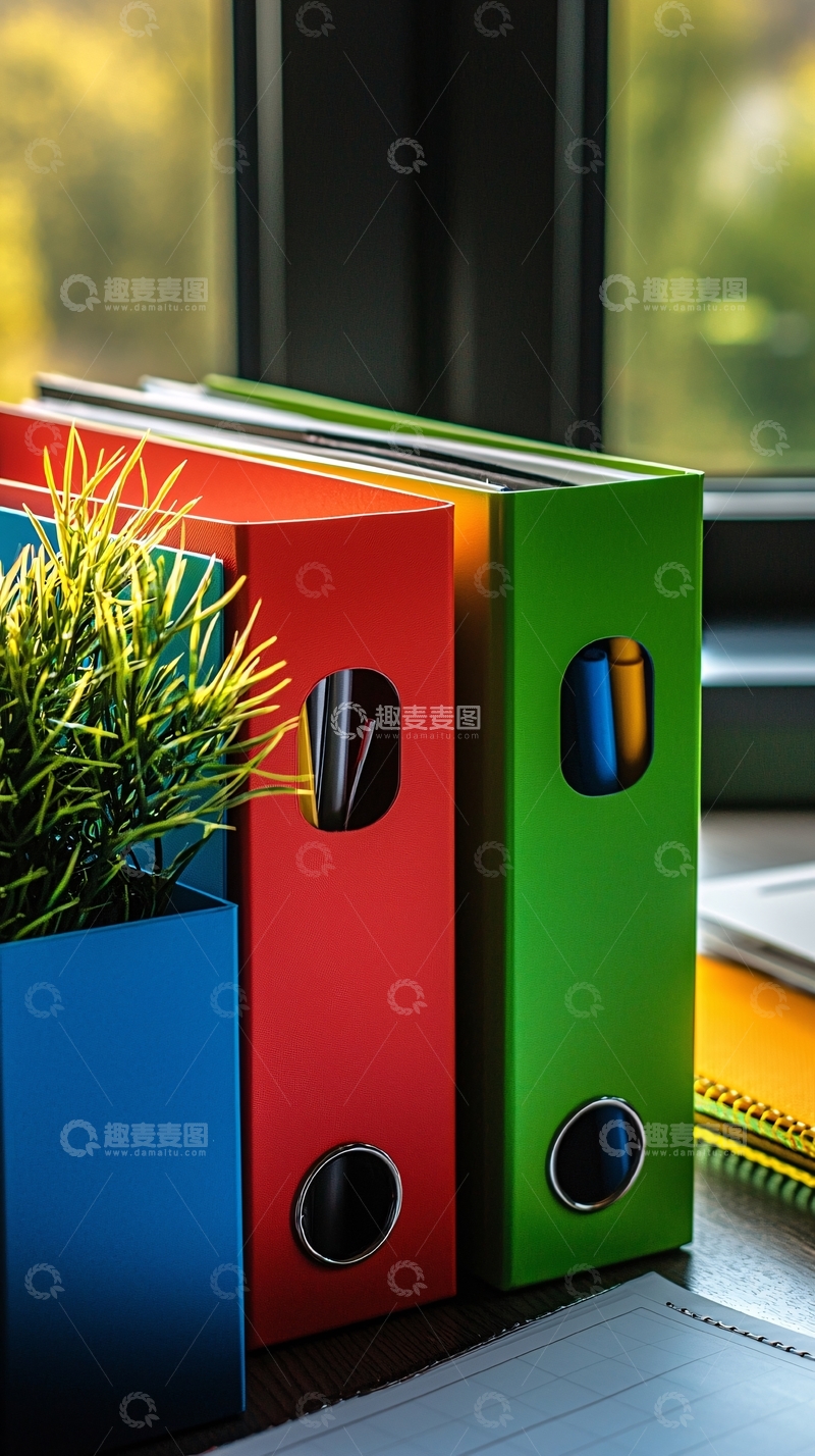 高清大图下载【趣麦麦图】彩色文件夹