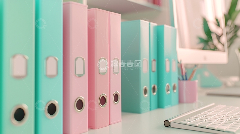 高清大图下载【趣麦麦图】彩色文件夹