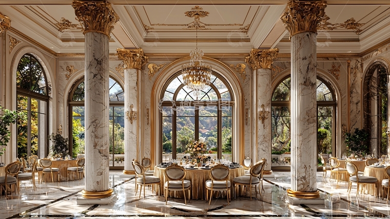 高清大图下载【趣麦麦图】欧式豪宅室内设计