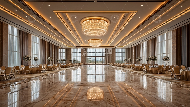 高清大图下载【趣麦麦图】豪华宴会厅内部