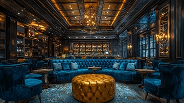 豪华酒吧室内设计