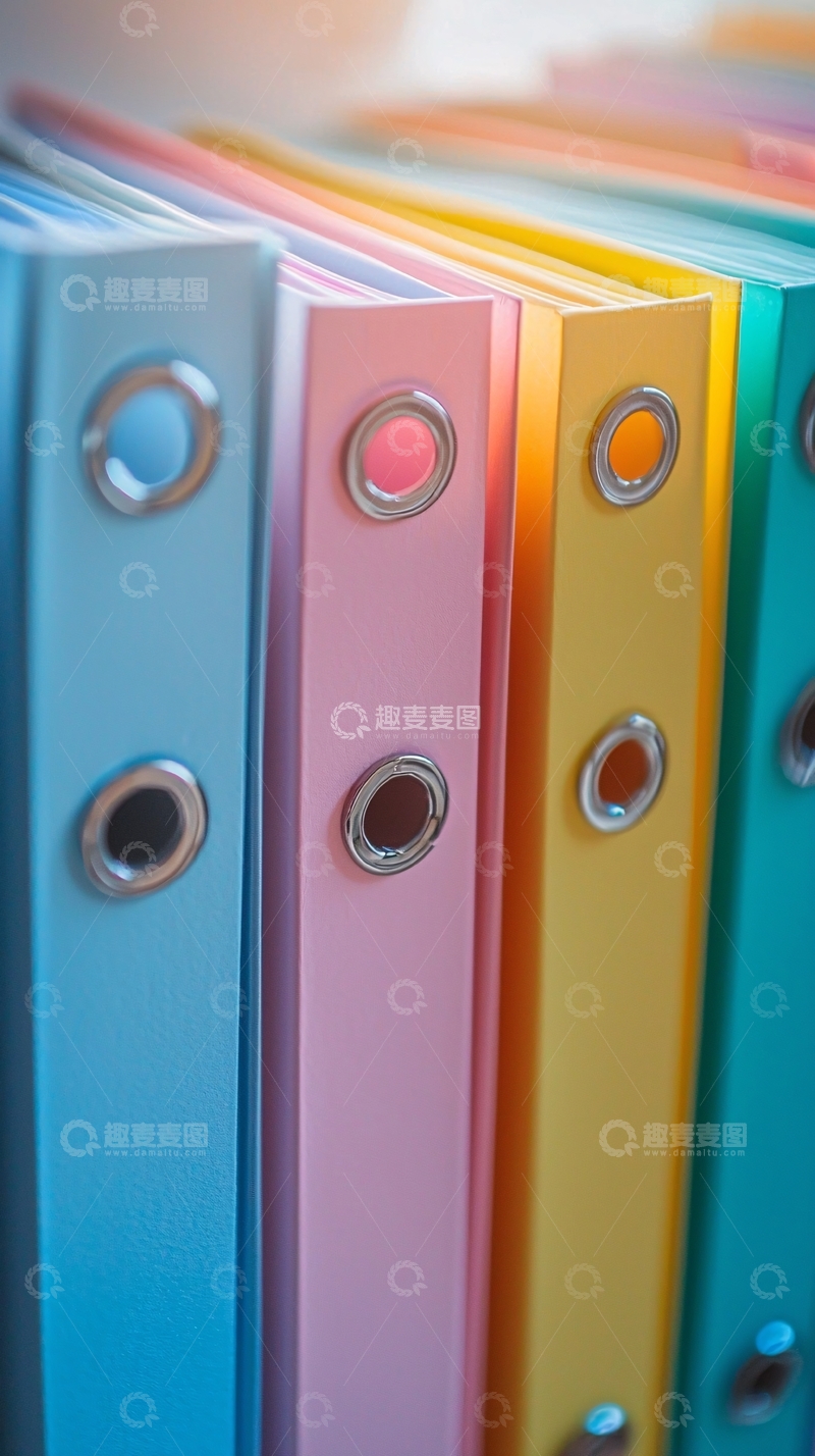 高清大图下载【趣麦麦图】彩色文件夹