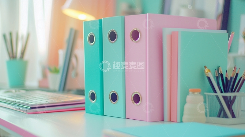 高清大图下载【趣麦麦图】粉色文件夹