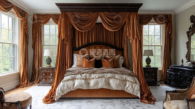 高清大图下载【趣麦麦图】豪华卧室